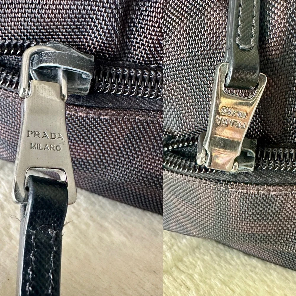 Prada Men’s Canvas Messenger Bag